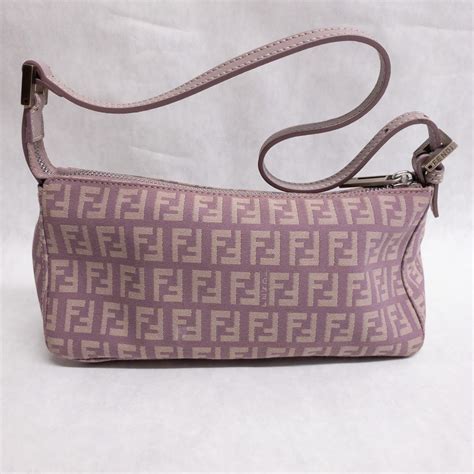 fendi zucchino jacquard baguette|Fendi baguette silver.